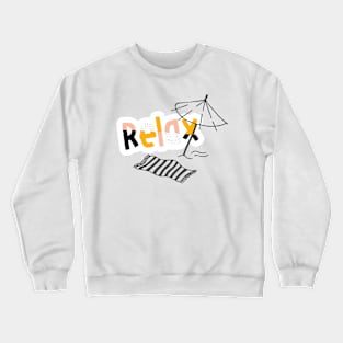 Holiday Beach Summer Sun Relaxation Crewneck Sweatshirt